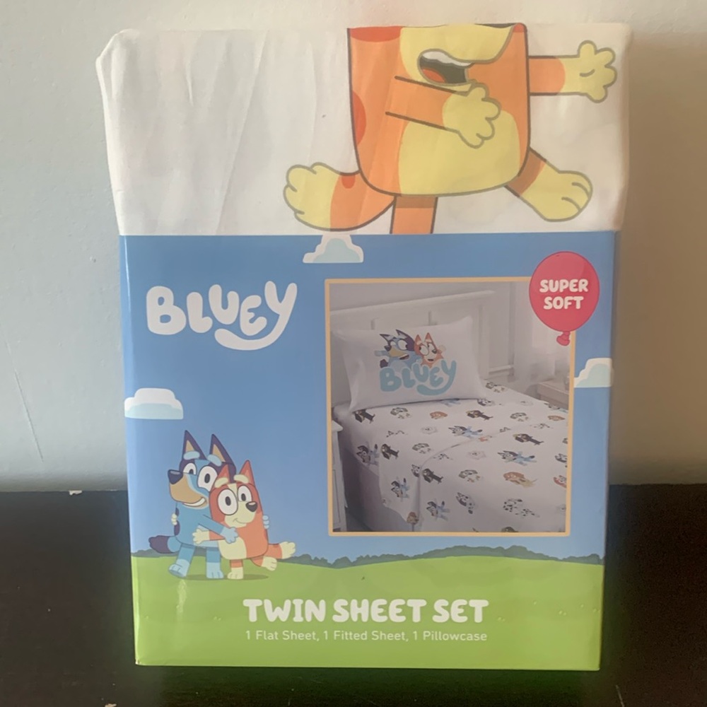 Bluey Twin Sheet Set.
